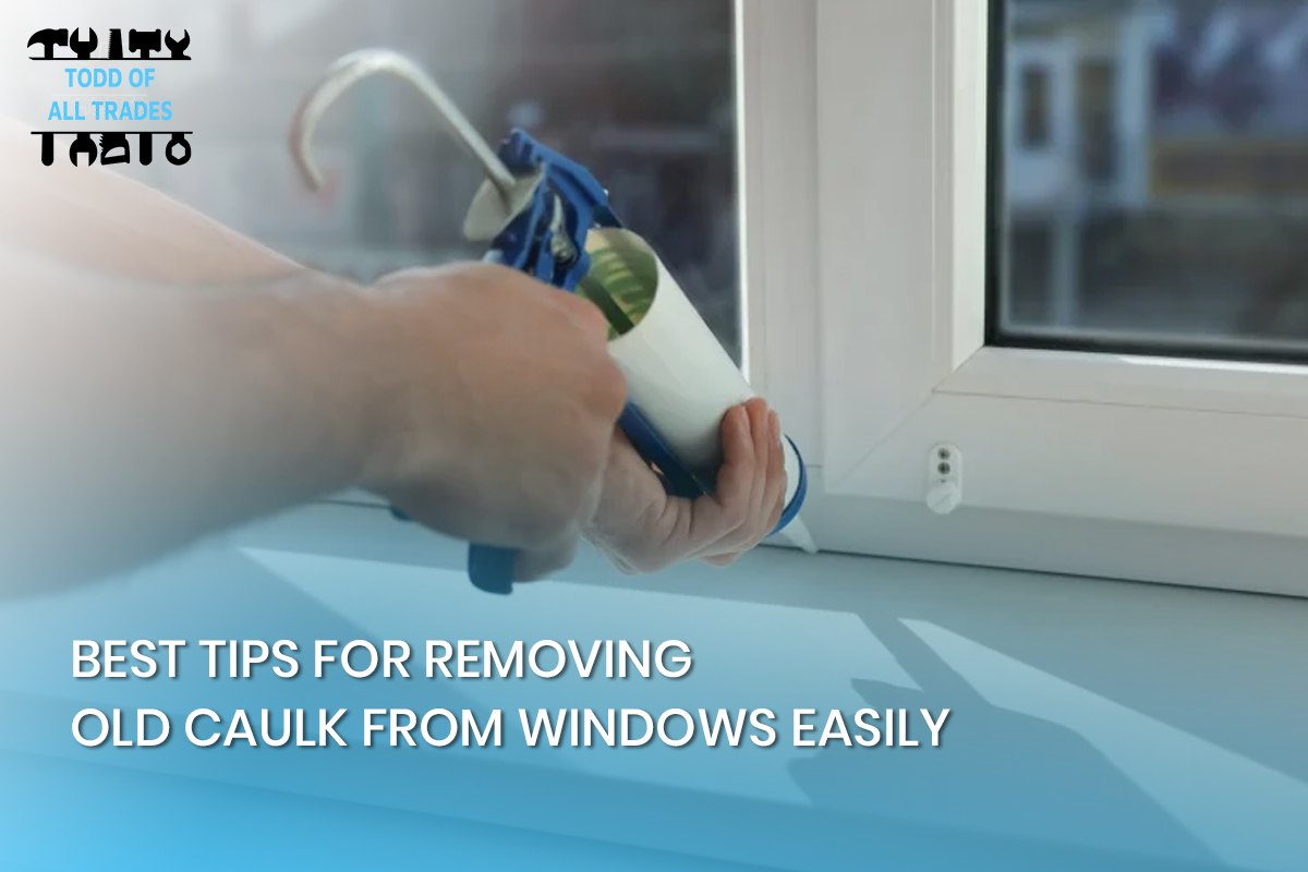 Best Tips for Removing Old Caulk from Windows Easily